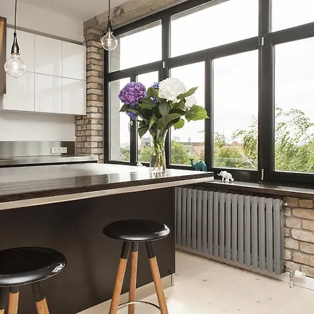 Luxury Loft With Terrace リガ