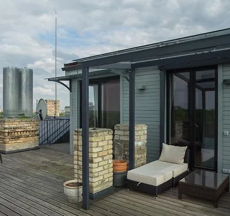 Apartment Luxury Loft With Terrace Riga